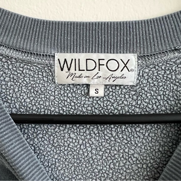 Wildfox My Favorite Outdoor Activity Is Going Back Inside Graphic Sweatshirt - Picture 7 of 8